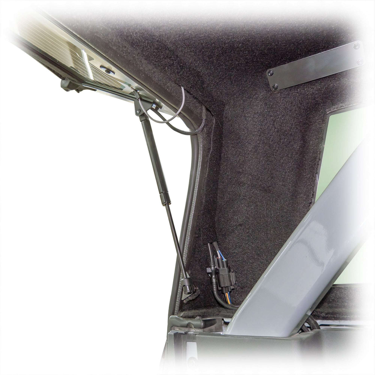 TR10 Bronco Hard Top Rear Window, Defroster & Wiper Assembly Turn Offroad