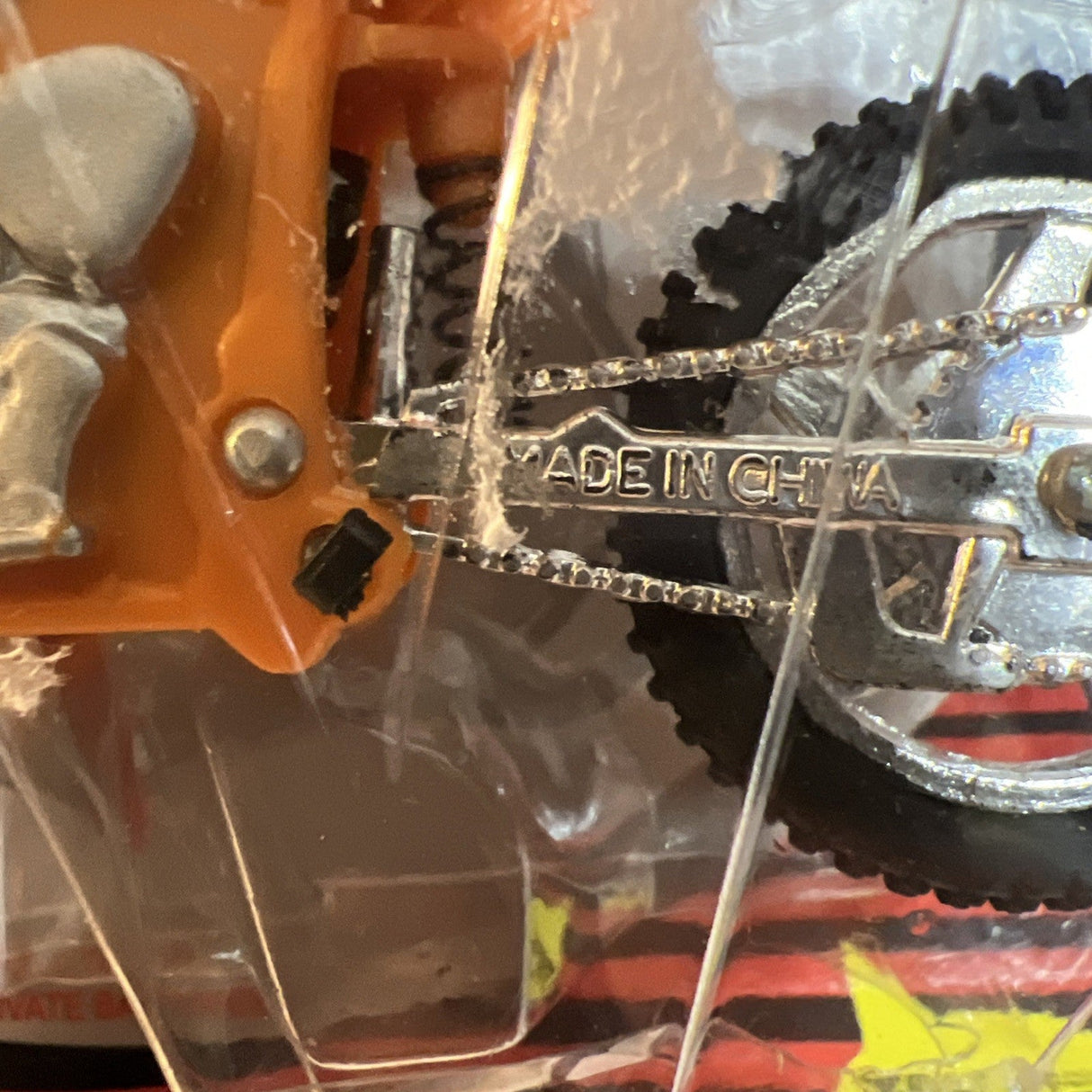 Turbo Wheels Motorcycle with Accessories Set