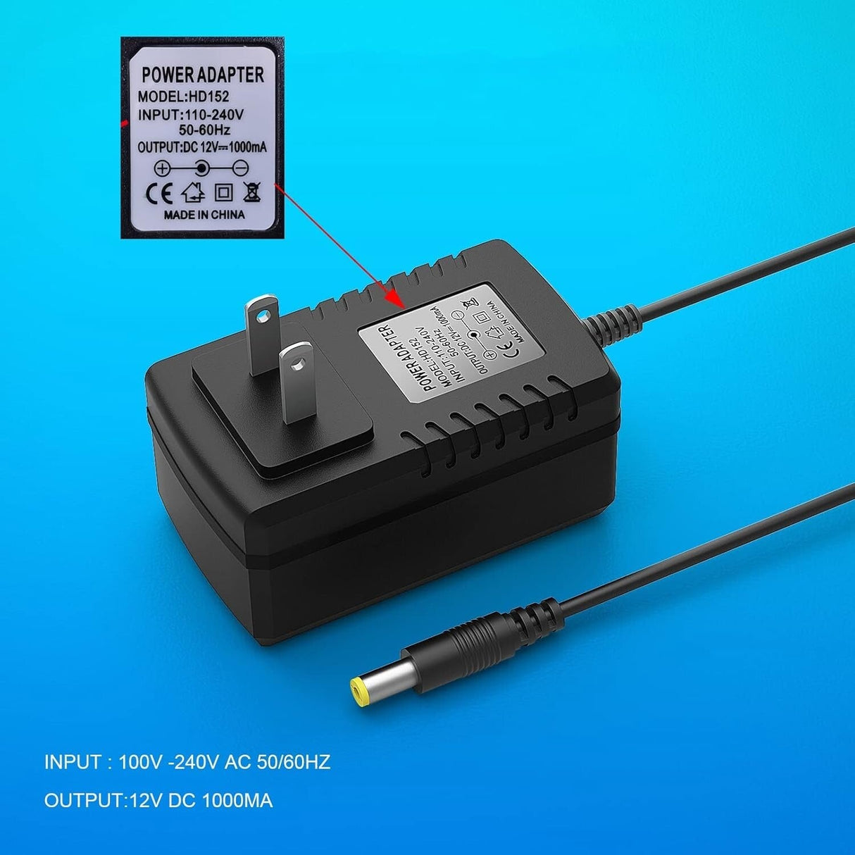 12V Universal Charger for Kids’ Electric Cars with Overcharge Protection