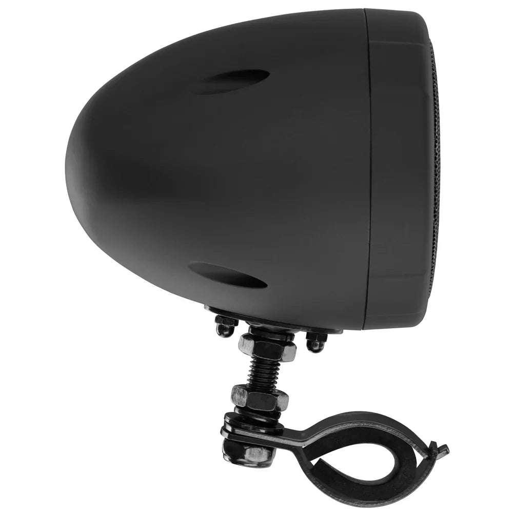 Boss MCBK420B Motorcycle Bluetooth Speaker System - Class D Compact Amplifier, 3 Inch Weatherproof Speakers Boss
