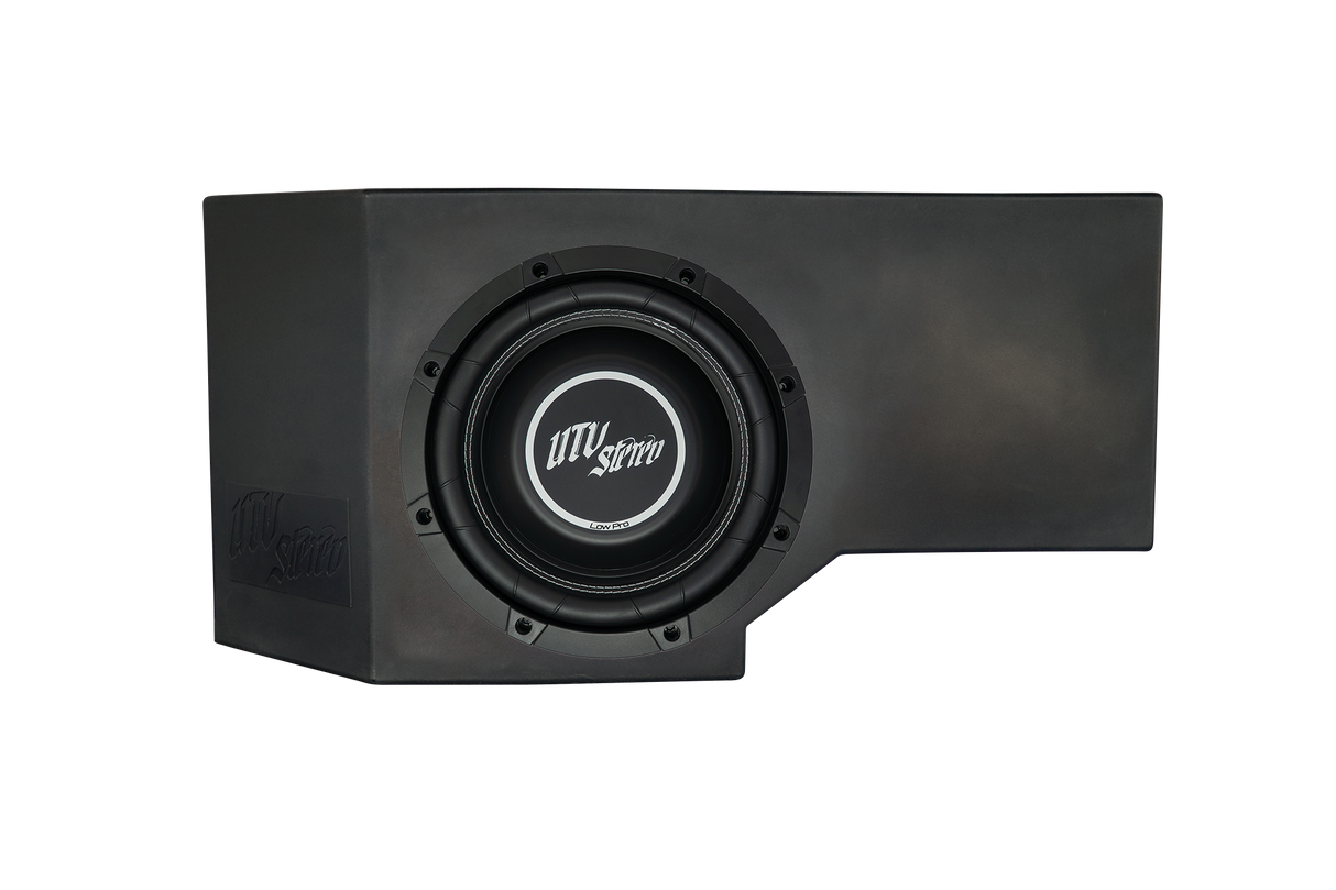 Can-Am® Defender HD10 Vented 10" Passenger Subwoofer Enclosure Unloaded | UTVS-DEF-VENC-PASS UTV Stereo