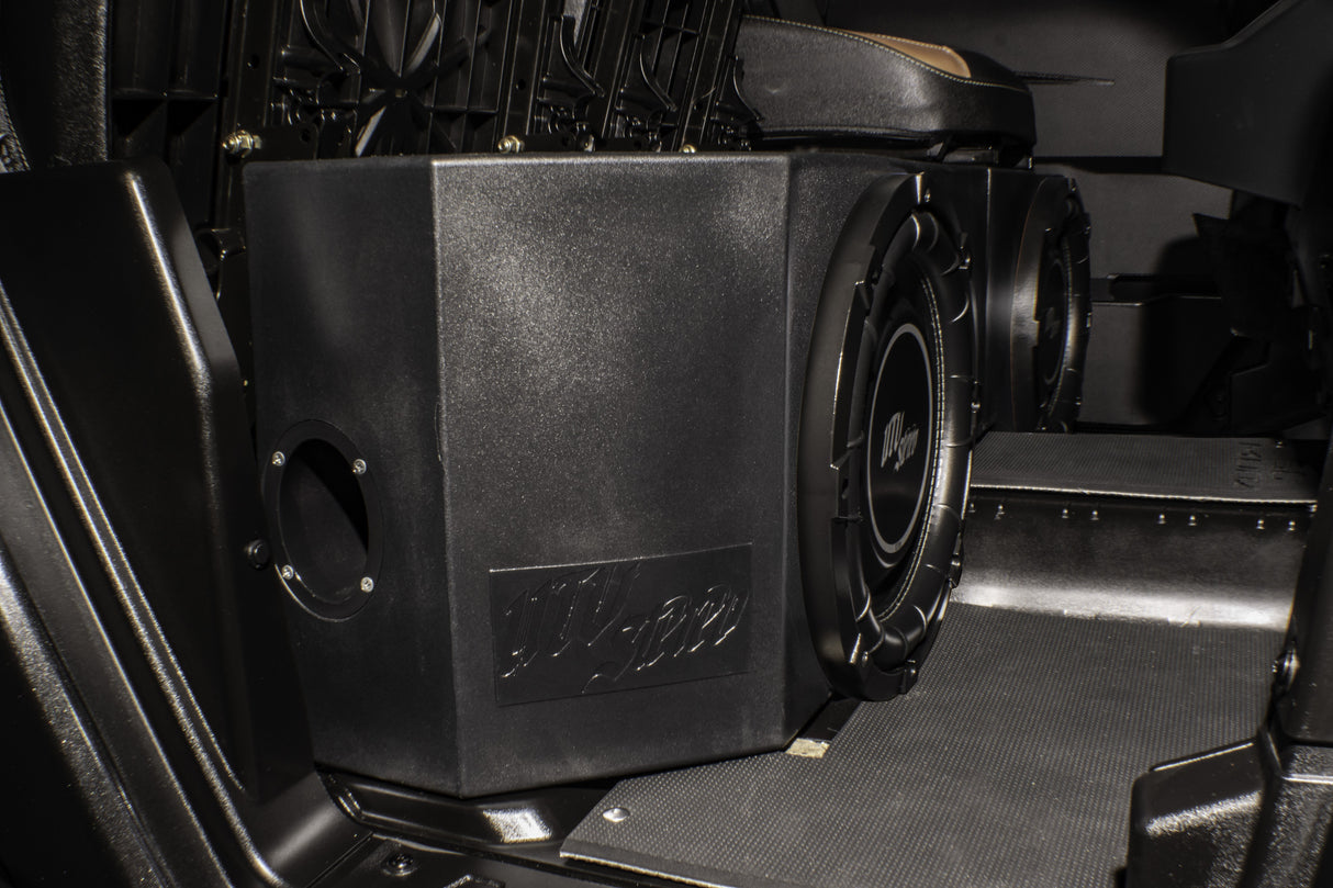 Can-Am® Defender HD10 Vented 10" Driver Subwoofer Enclosure Unloaded | UTVS-DEF-VENC-DRIVER UTV Stereo