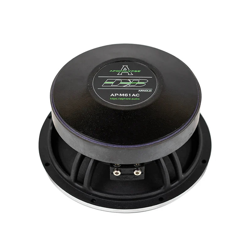 Deaf Bonce Apocalypse AP-M61AC 6.5" 180W RMS Arnold Midrange Speakers (Pair) Deaf Bonce