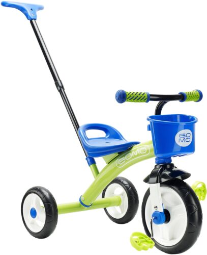 Versatile GOMO Tricycles for Toddlers and Young Children, with Large Wheels for Easy Riding