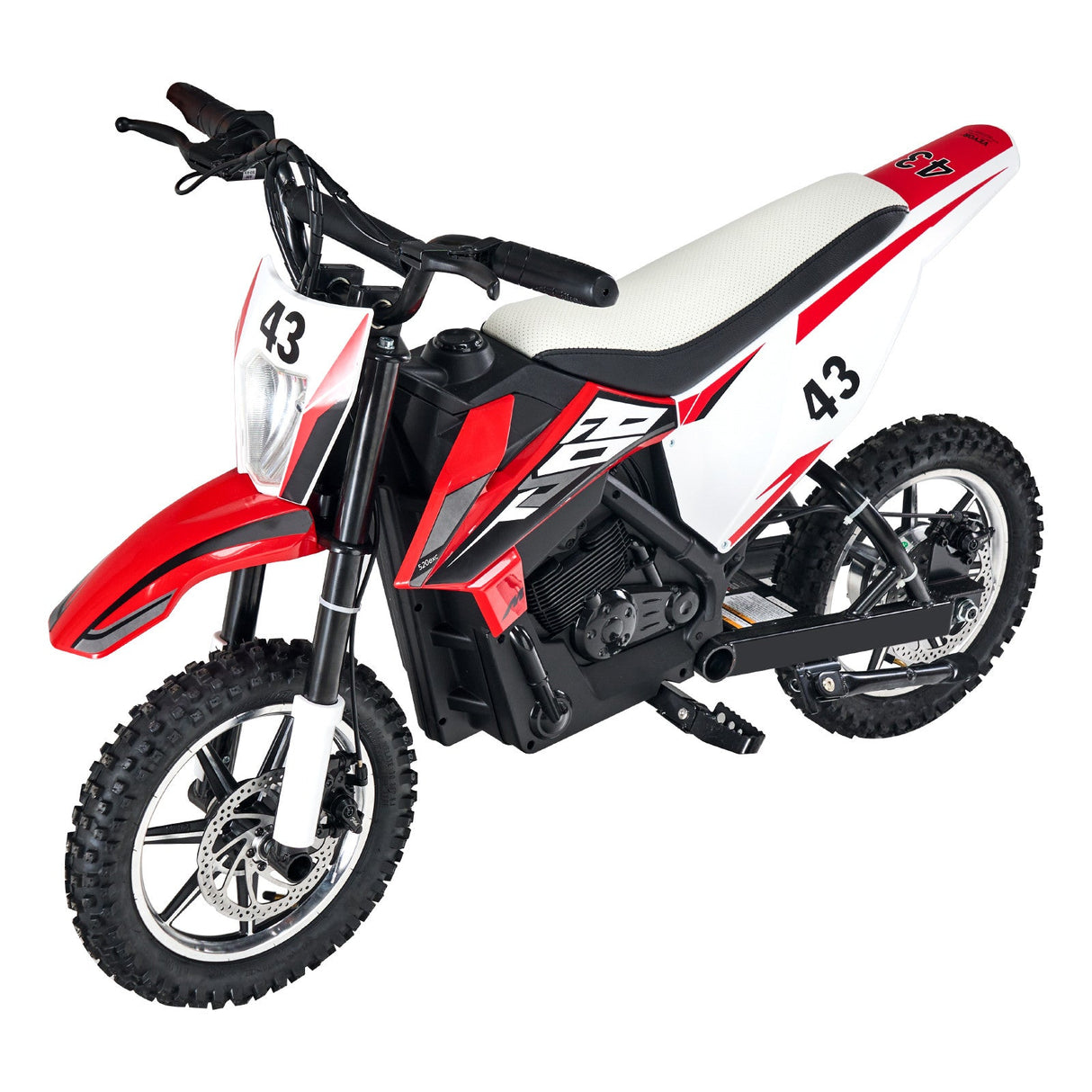 36V Electric Ride-On Motorcycle for Kids with LED Lights, Suitable for Ages 14+