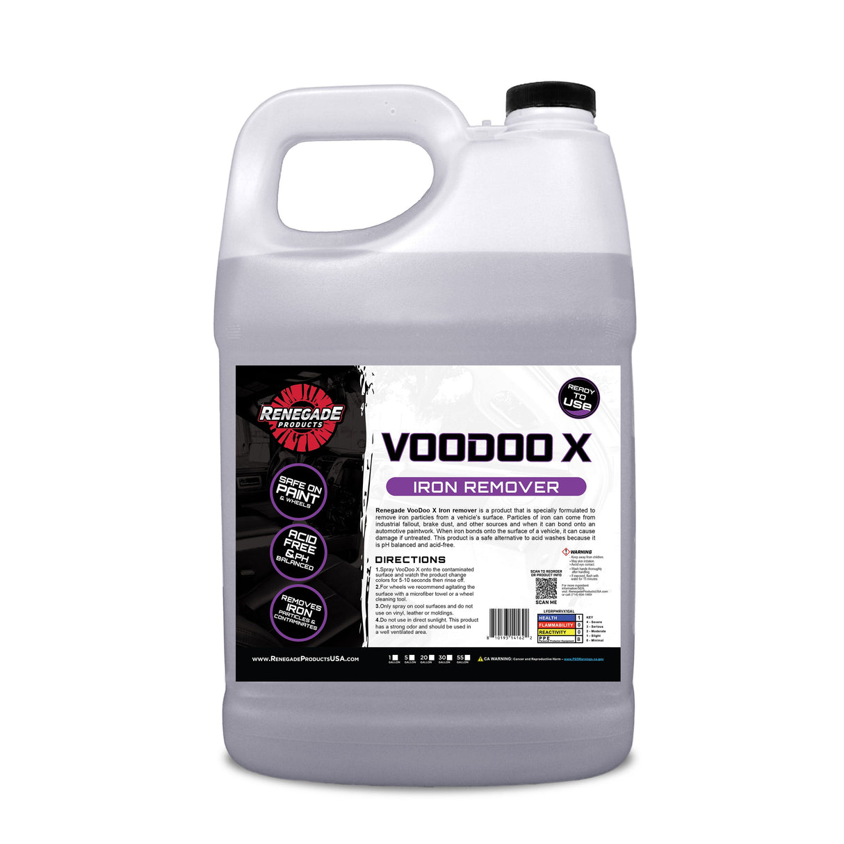Renegade Voodoo X Iron Remover