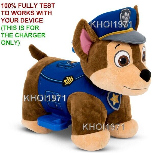 6V AC Wall Charger Adapter for Huffy PAW Patrol Chase Deluxe Ride-On Toy