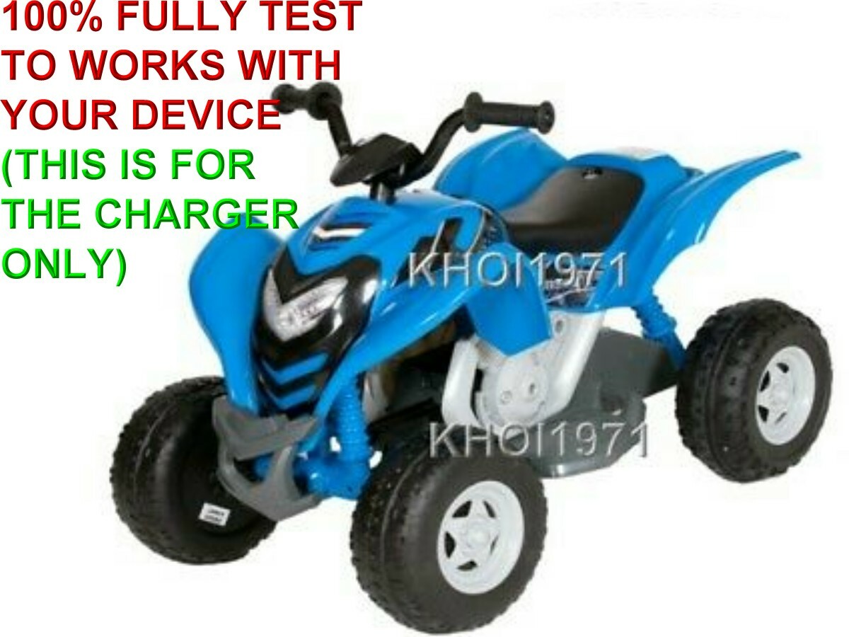 AC Wall Charger Adapter for 6V Battery Red Kids Ride-On ATV TRX700XX Model