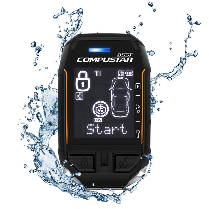Compustar T12 2-Way LCD Remote Start & Security System with LTE
