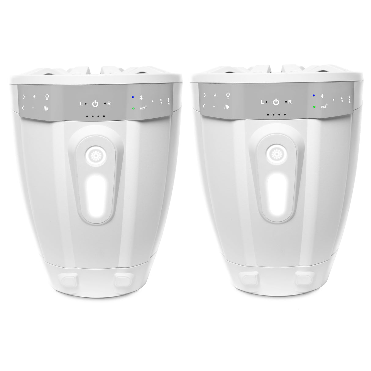 ExtremeTower Speakers TBB8 - 2 Battery Powered Bluetooth Amplified Tower Speakers