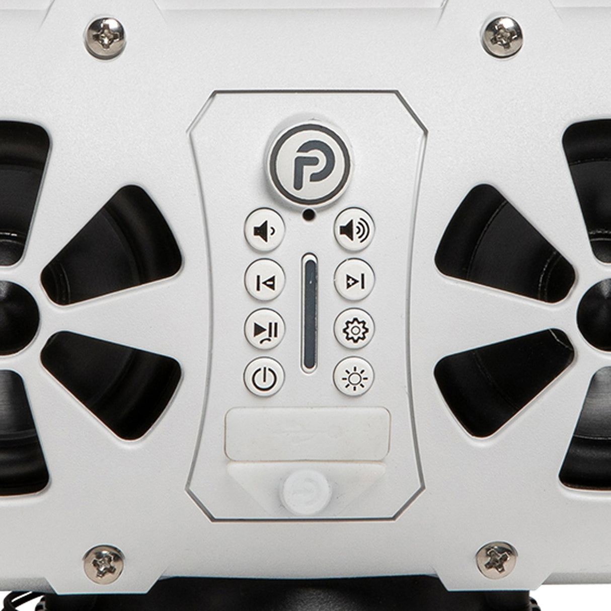 Bazooka G3 Party Bar MINI Portable Bluetooth Speaker | 70 Hours Battery Life | IP66 Waterproof | 450-watt MAX power | RGB-LED Lights | with one-click “Party Button” music-sharing technology | 6 Marine Grade Speakers Bazooka