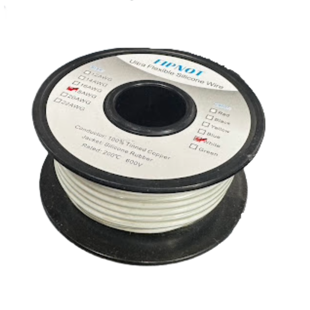 18 AWG Stranded Wire Spool 16.5 Ft & 25Ft TekShack