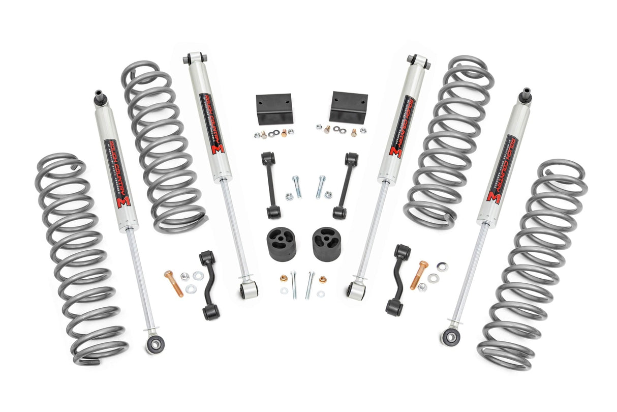 Rough Country 2.5 Inch Lift Kit Jeep Wrangler Unlimited JL 4WD 2018-2023 67731-config