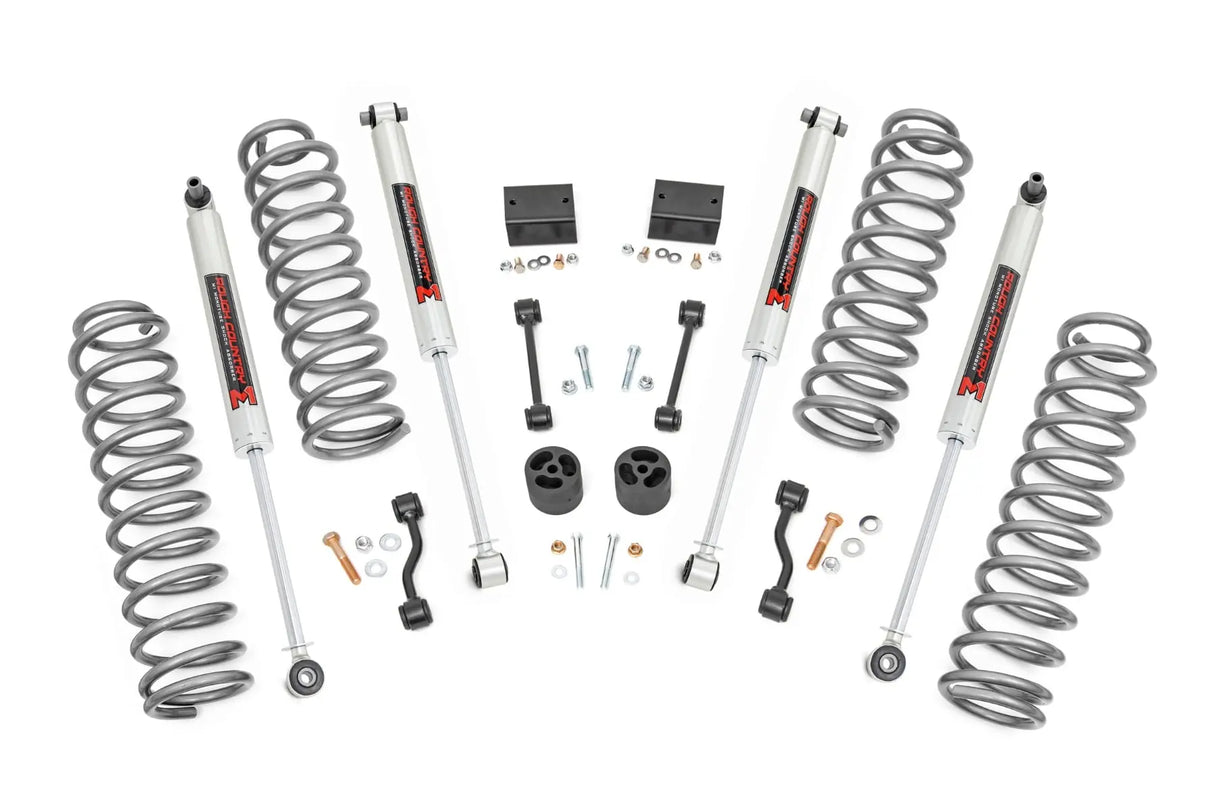 Rough Country 2.5 Inch Lift Kit Jeep Wrangler Unlimited JL 4WD 2018-2023 67731-config
