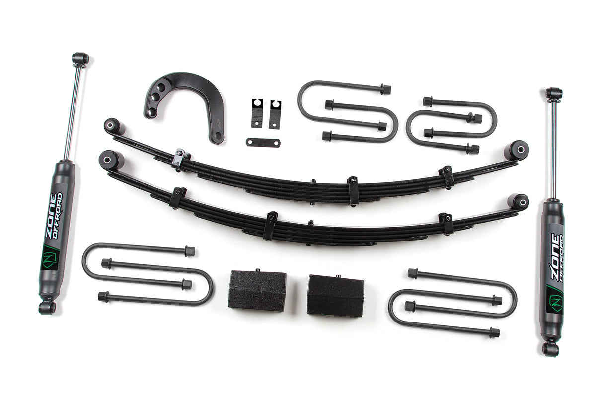 4 Inch Lift Kit | Chevy/GMC 3/4 Ton Truck/SUV (77-87) 4WD Zone Offroad
