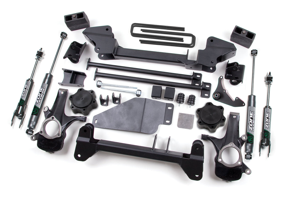 6 Inch Lift Kit | Chevy Silverado & GMC Sierra 1500 (99-06) 4WD Zone Offroad