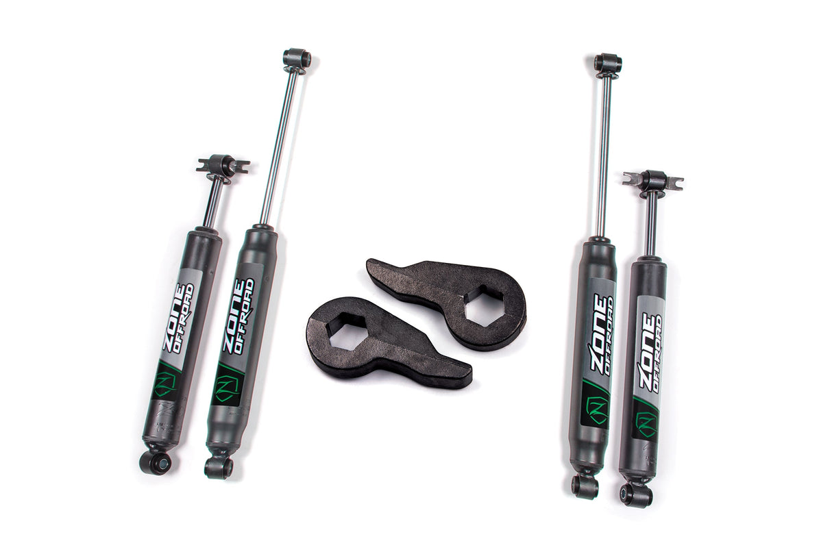 2 Inch Leveling Kit | Chevy/GMC 1500 (88-98) 4WD Zone Offroad