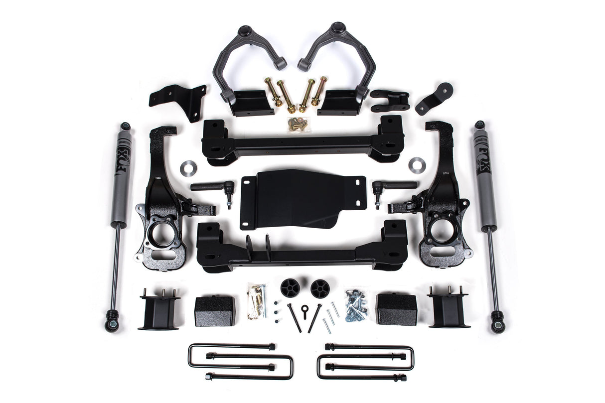 4 Inch Lift Kit | Chevy Silverado & GMC Sierra 1500 (19-24) 4WD Zone Offroad