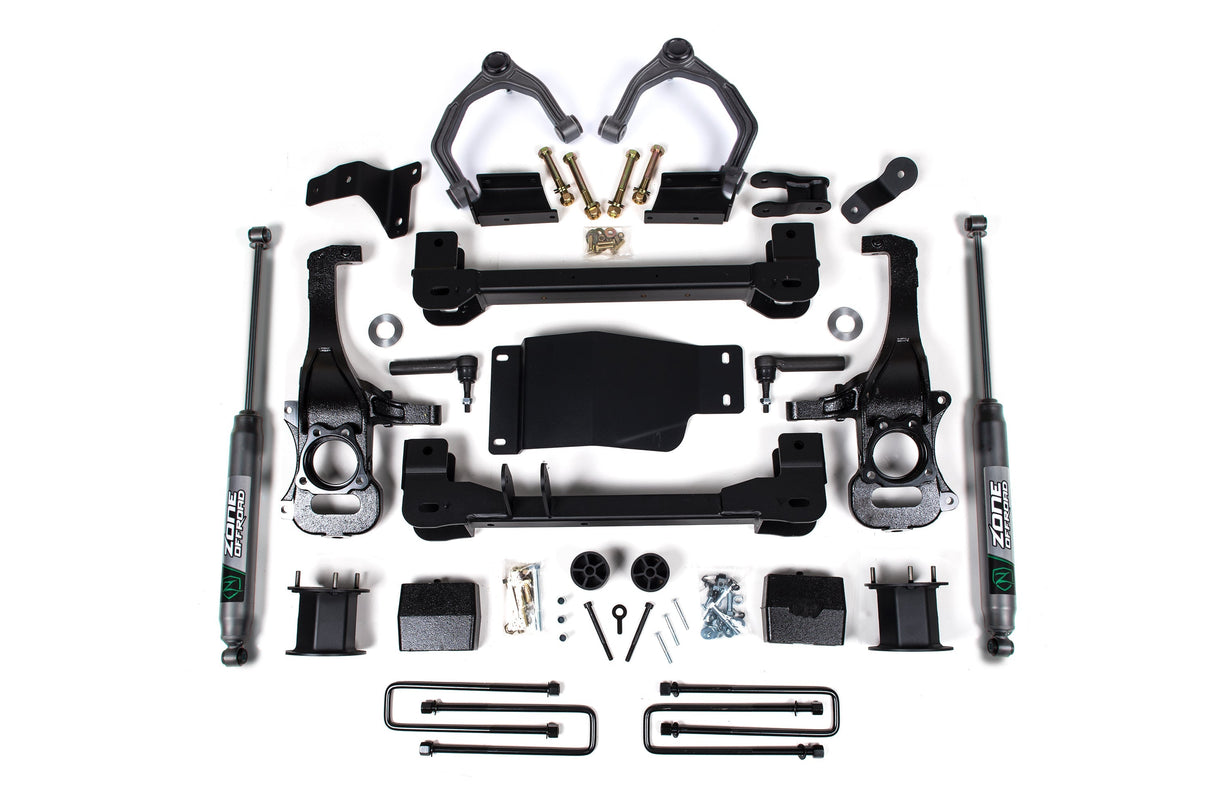 4 Inch Lift Kit | Chevy Trail Boss Or GMC AT4 1500 (19-24) 4WD Zone Offroad