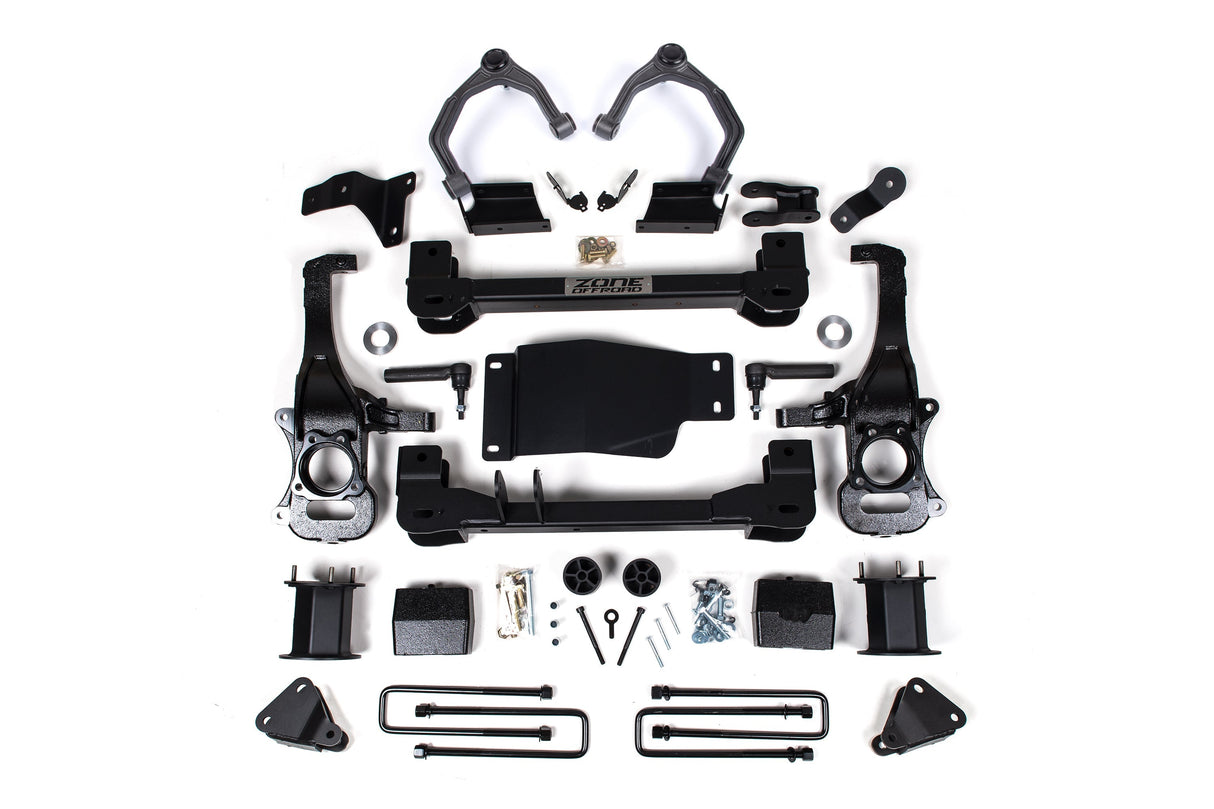 4 Inch Suspension Lift Kit | Chevy 1500 ZR2 or GMC 1500 AT4X (22-24) 4WD Zone Offroad