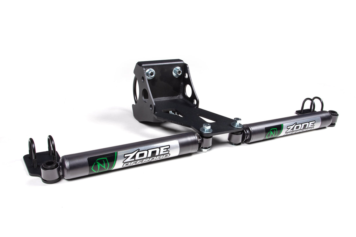 Dual Steering Stabilizer Kit W/ Nitro Shocks | Fits 3-9 Inch Lift | Ford F250/F350 Super Duty (05-24) 4WD Zone Offroad