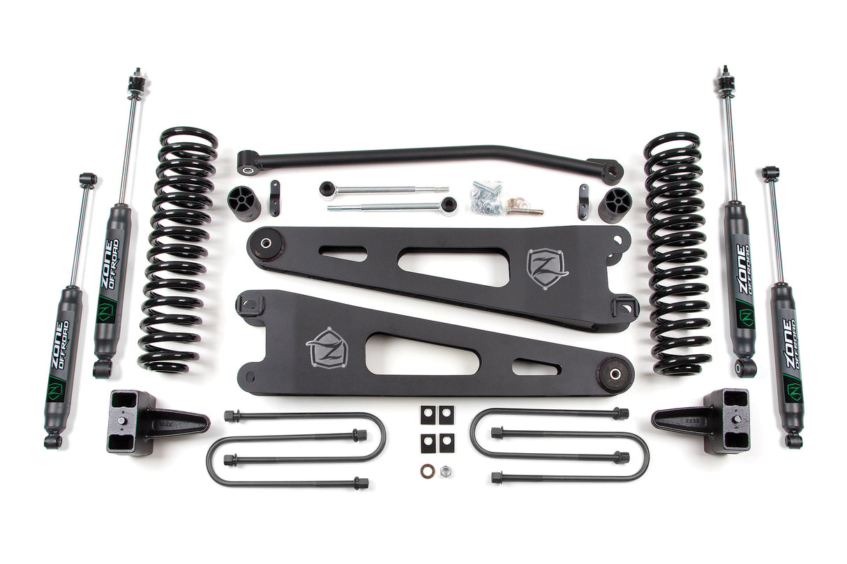 4 Inch Lift Kit w/ Radius Arm | Ford F250/F350 Super Duty (05-07) 4WD | Diesel Zone Offroad