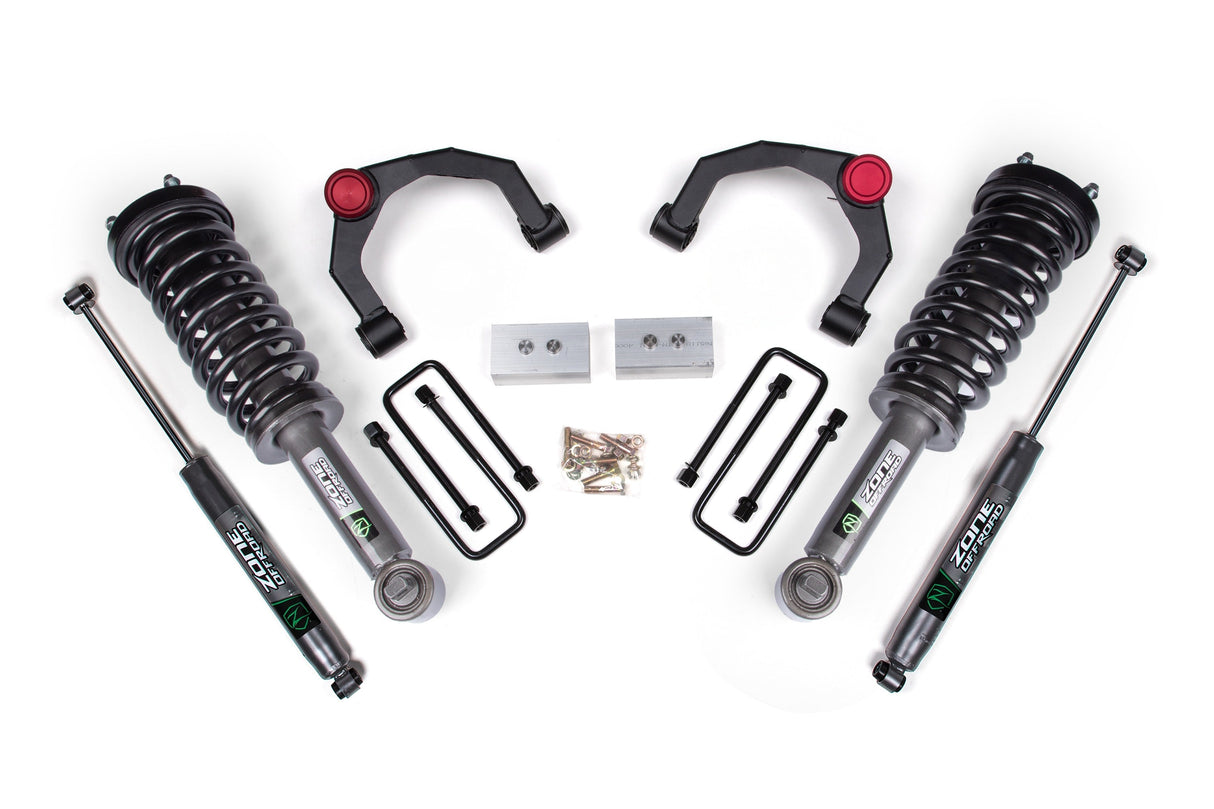 3 Inch Lift Kit | Ford F150 (15-20) 4WD Zone Offroad
