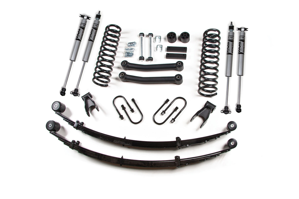 4.5 Inch Lift Kit w/ Springs | Jeep Cherokee XJ (84-01) Zone Offroad