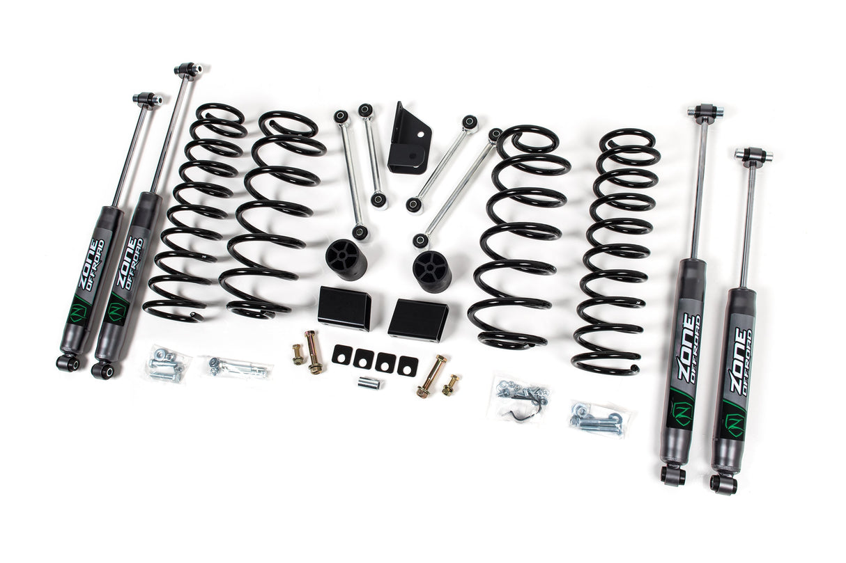 3 Inch Lift Kit | Jeep Wrangler JL (18-26) 2-Door Zone Offroad