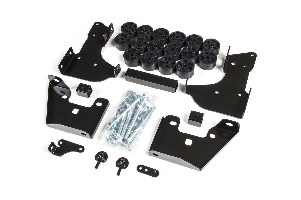 1.5 Inch Body Lift Kit | Chevy Silverado or GMC Sierra 1500 (16-18) Zone Offroad