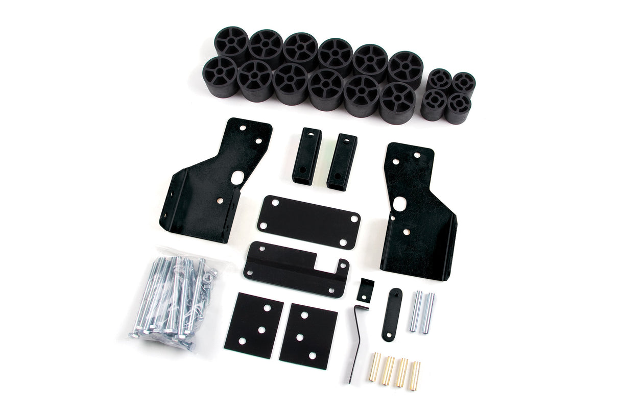 2" Body Lift Kit | Chevy Trailblazer or GMC Jimmy (98-04) Zone Offroad