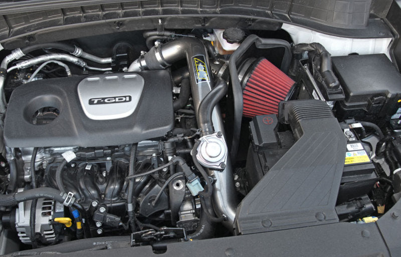 Prise d'air froid AEM 2016 Hyundai Tucson L4-1.6L gris métallisé