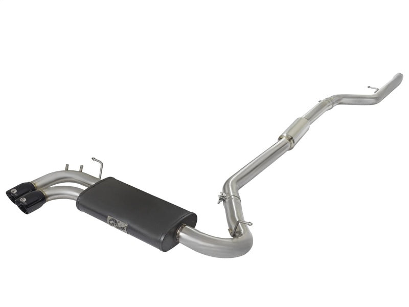 Échappements aFe MACHForce XP Cat-Back SS-304 avec embouts noirs 12-16 BMW 328i/428i (F30/F32) (t) N20