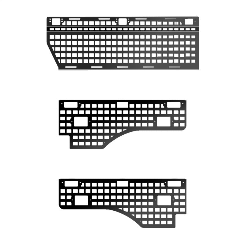 Panneau latéral conducteur Molle Putco 15-21 Chevy Colorado / Canyon - 6,2 pieds (boîte longue)
