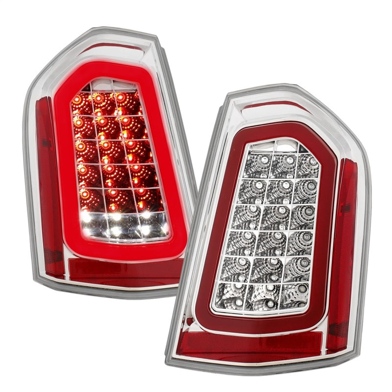 ANZO 11-14 Chrysler 300 Feux arrière à LED chromés avec séquentiel
