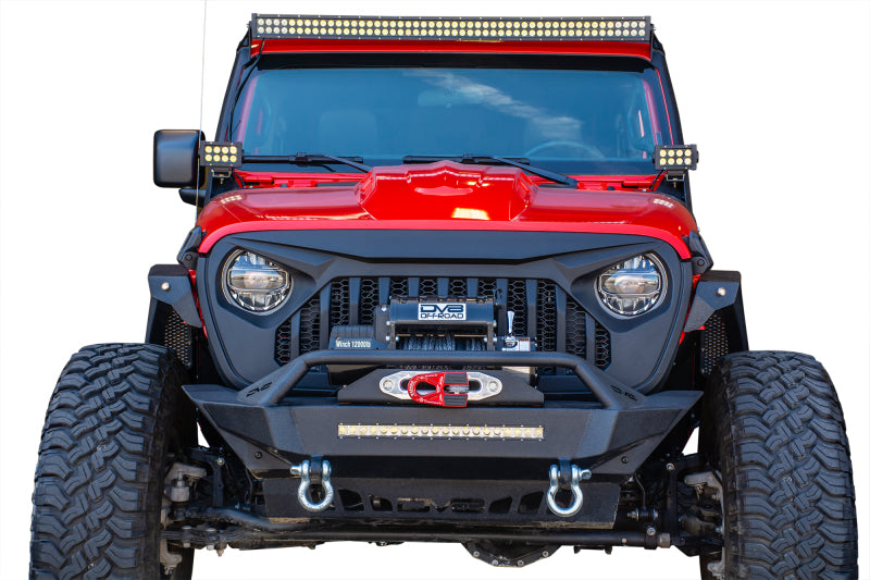 Jeep JL/Gladiator DV8 Offroad 2018+ Calandre en colère
