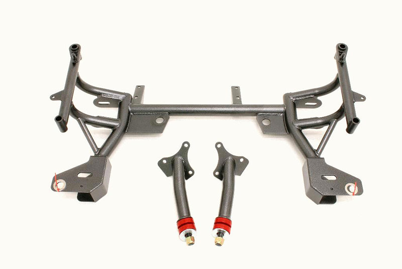BMR 93-02 F-Body K-Member w/ Turbo SBC/BBC Motor Mounts and Pinto Mounts - Black Hammertone BMR Suspension