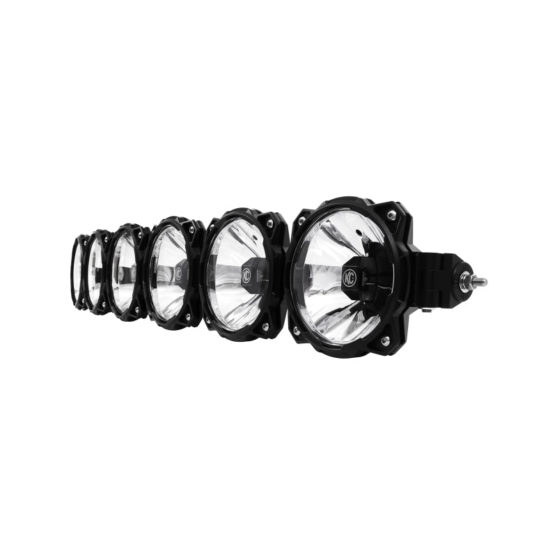 Barre lumineuse suspendue à DEL KC HiLiTES Yamaha YXZ1000R 39 po Pro6 Gravity à 6 lampes et faisceau combiné de 120 W