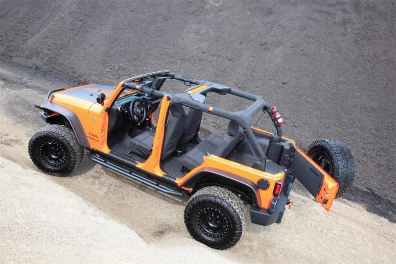 Kit de plancher BedTred 4 pièces pour Jeep JK Unlimited 4 portes avant 07-16 (avec boucliers thermiques)