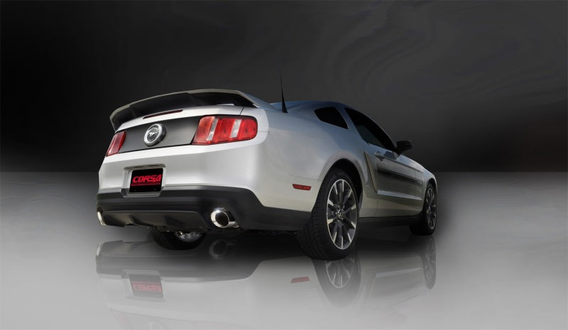 Échappement arrière poli Xtreme pour Ford Mustang GT/Boss 302 5.0L V8 Corsa 11-14