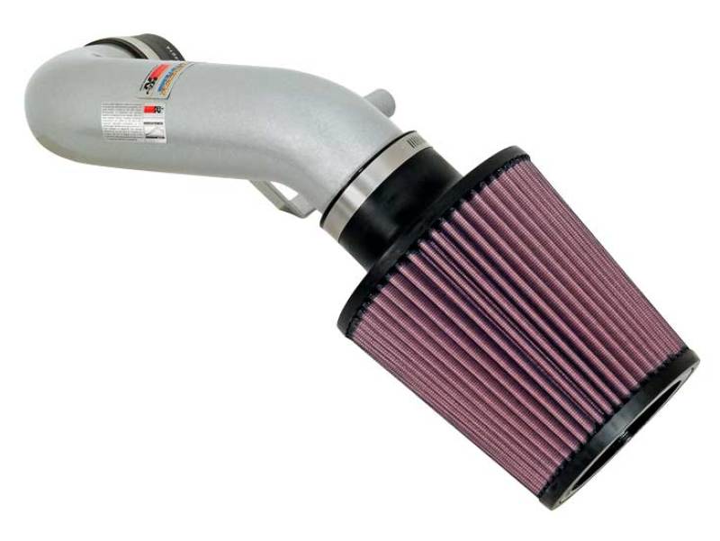 Admission d'air courte K&N 02 Acura RSX Silver Typhoon
