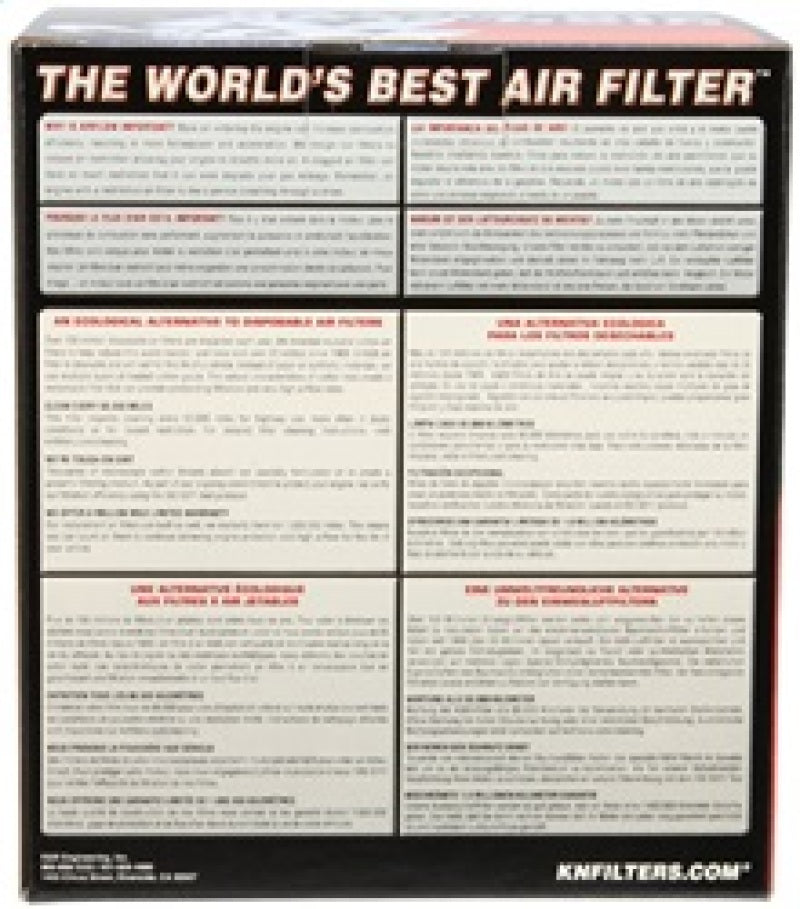 Filtre à air de rechange K&N FORD CONTOUR SVT; V6-2.5L 1998
