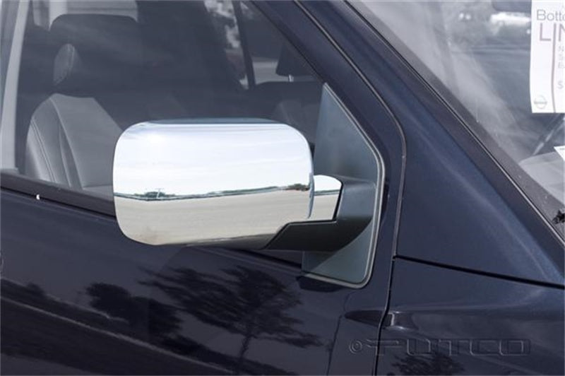 Putco 04-15 Nissan Titan - Couvre-rétroviseurs standard (ne convient pas aux rétroviseurs de remorquage)