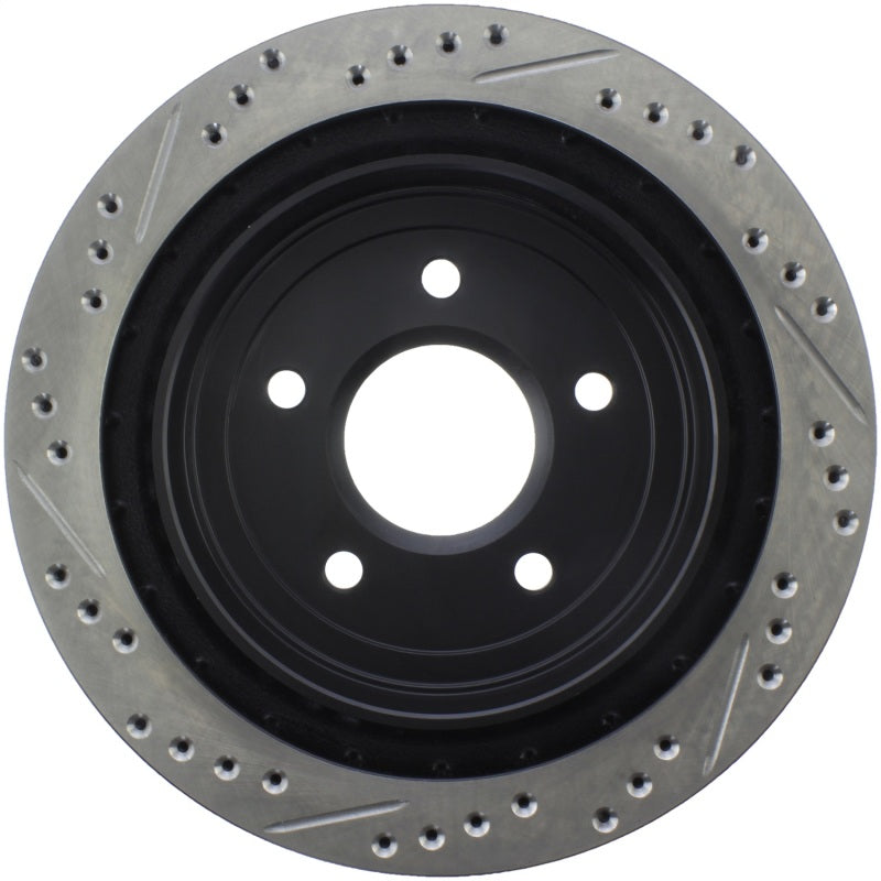 Rotor arrière gauche rainuré et percé StopTech pour Chevrolet Corvette 97-10