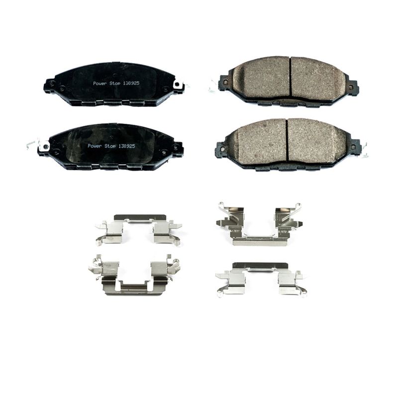 Plaquettes de frein avant Power Stop 2013 Infiniti JX35 Z17 Evolution en céramique avec matériel