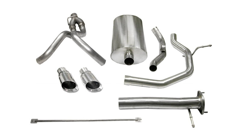Échappement sport poli Cat-Back pour Chevrolet SSR 5,3 L V8 Corsa 03-06