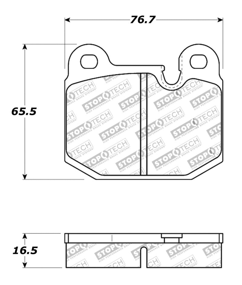 Plaquettes de frein StopTech Street Touring