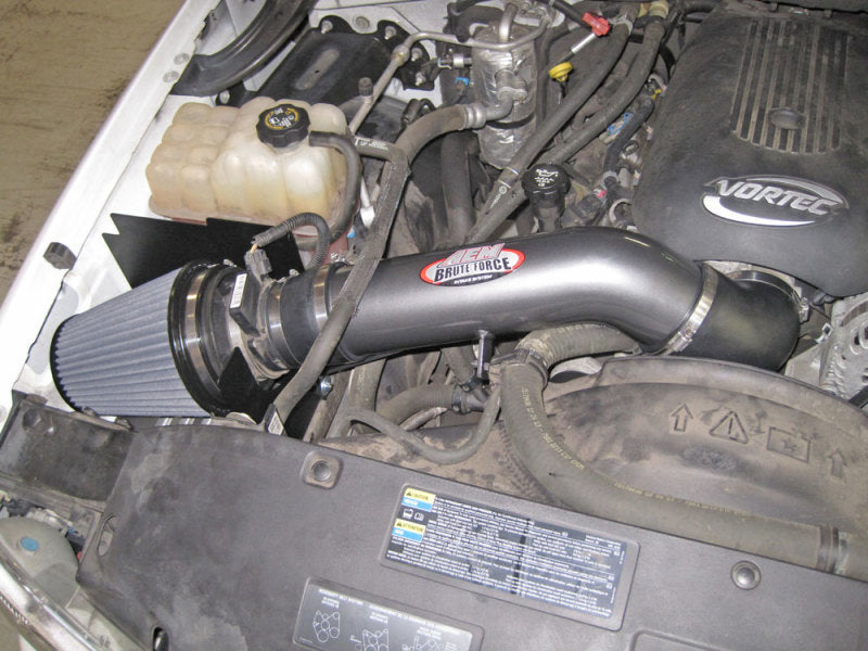 Admission Brute Force Argent AEM 99-06 Chevy/GMC 5.3/6.0L