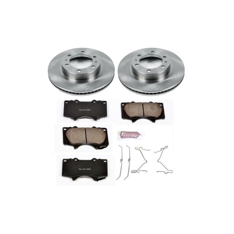 Kit de freins avant Power Stop Autospecialty pour Toyota 4Runner 03-09