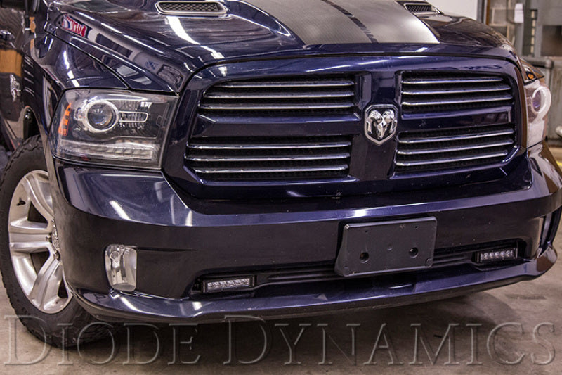 Kit de 6 po Diode Dynamics Ram 2013 SportExpress Stage Series - Conduite blanche